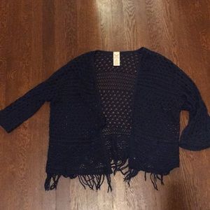 Navy sweater